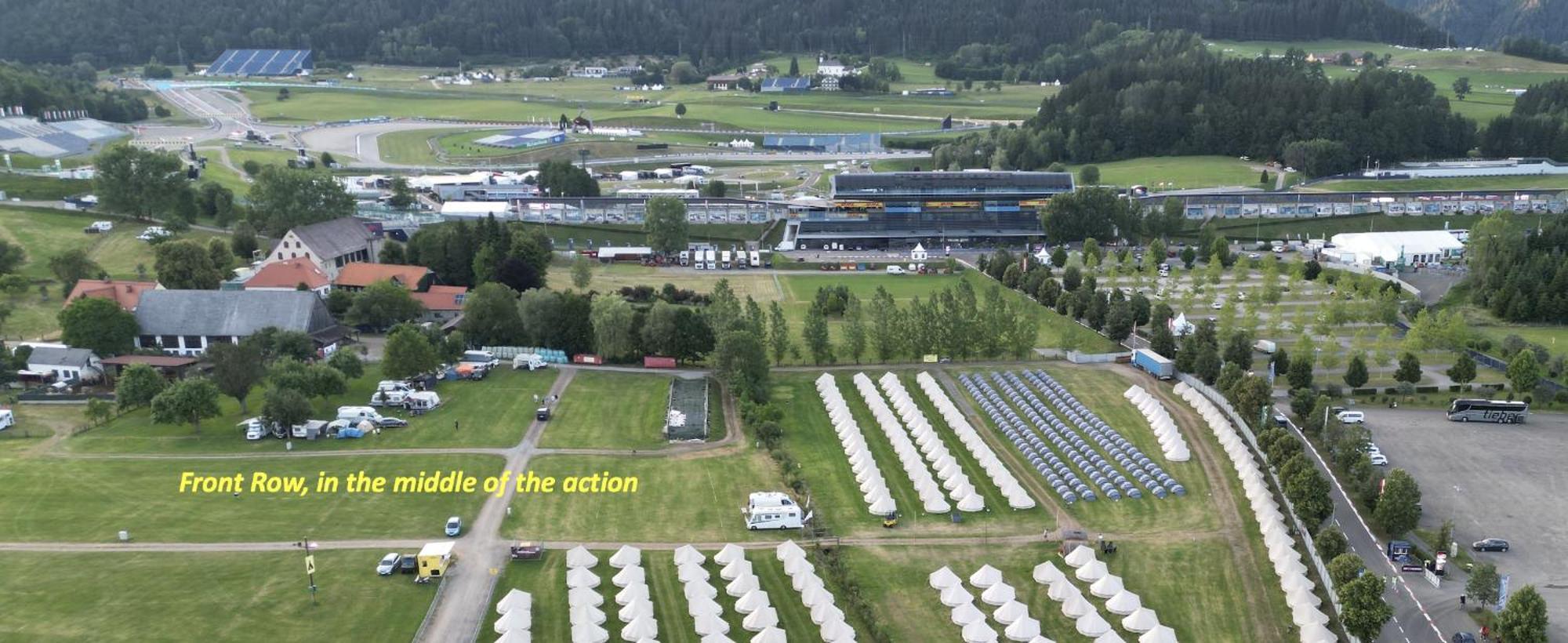 Grandprixcamp, Closest To The Red Bull Ring, Up To 4 Guests In A Tent Spielberg Bei Knittelfeld Exterior photo